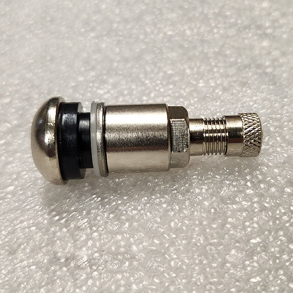 6.3mm Chrome Valves - Pack of 4 for Split Rims
