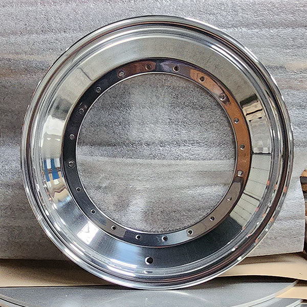 BBS Racing 19" Aluminum & Stainless Steel Outer Lip - 30 screws