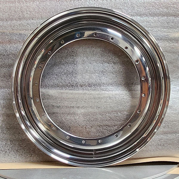 Aluminium & Stainless Steel Outer Rim Half BBS 18" RC061/062 (Style 5) - 34 screws